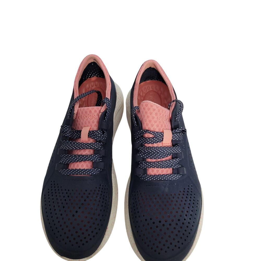 Crocs 360 Pacer Lite Ride Blue Sneakers Size 10  10525-2803